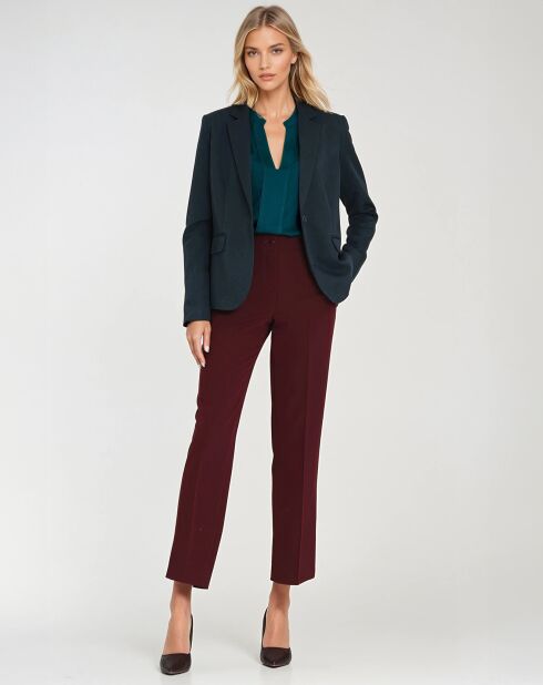 Pantalon Albane bordeaux