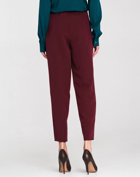 Pantalon Joy bordeaux