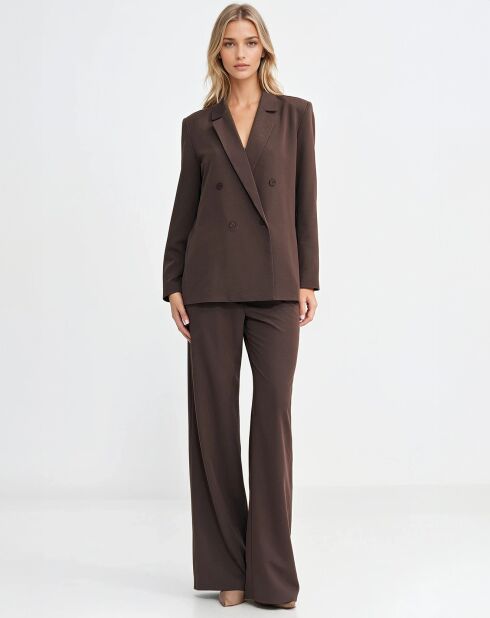 Pantalon Clémence marron