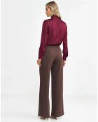Pantalon Clémence marron