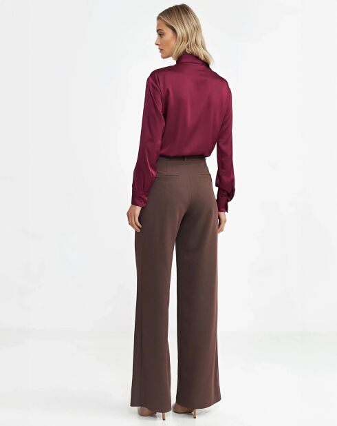 Pantalon Clémence marron