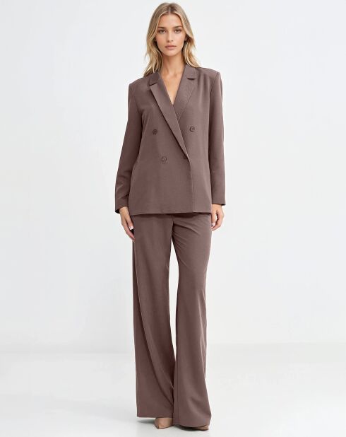 Pantalon Clémence mocha