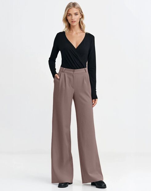 Pantalon Clémence mocha