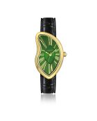 Montre Femme Old Money en Cuir noire