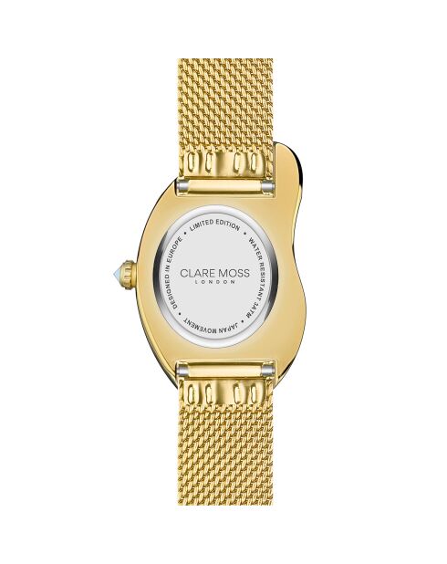 Montre Femme Old Money en Acier dorée