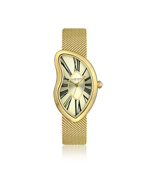 Montre Femme Old Money en Acier dorée