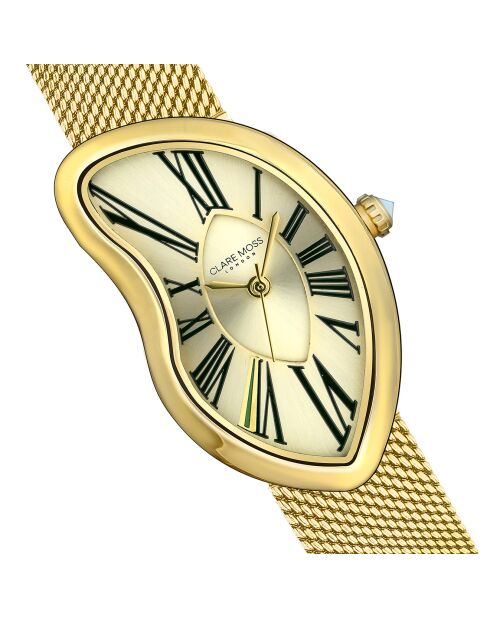 Montre Femme Old Money en Acier dorée