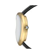 Montre Femme Old Money en Cuir noire