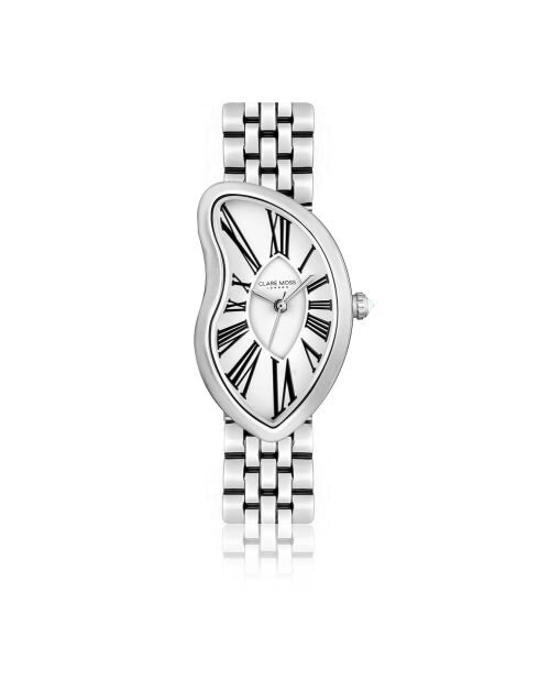 Montre Femme Old Money en Acier argentée