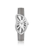 Montre Femme Old Money en Cuir grise