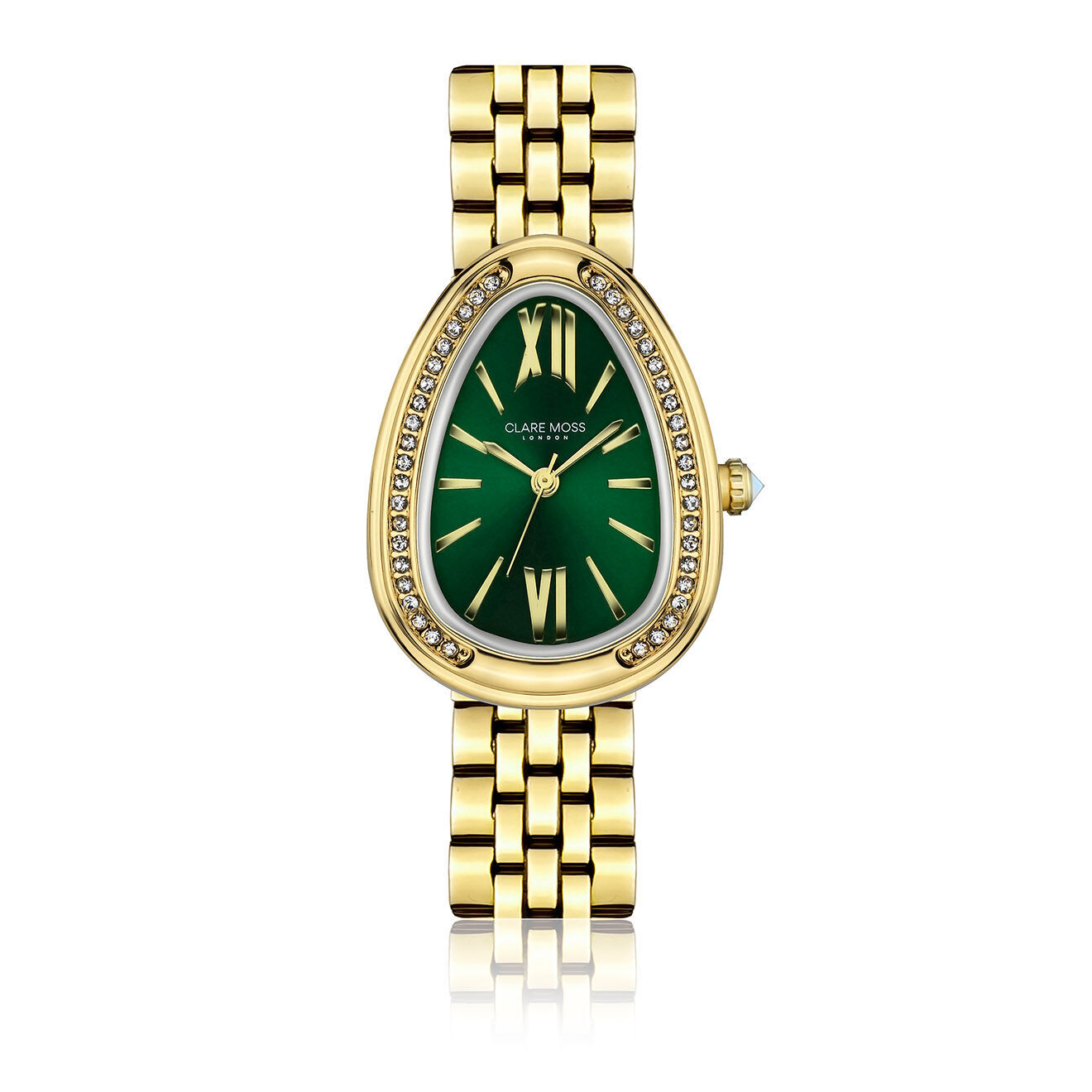 Montre Femme Vintage Faye - Boîtier Acier Doré/argenté, Quartz, Style Casual Rétro
