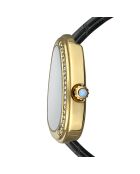 Montre Femme Vintage en Cuir noire