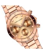 Montre Femme Valencia en Acier rose doré