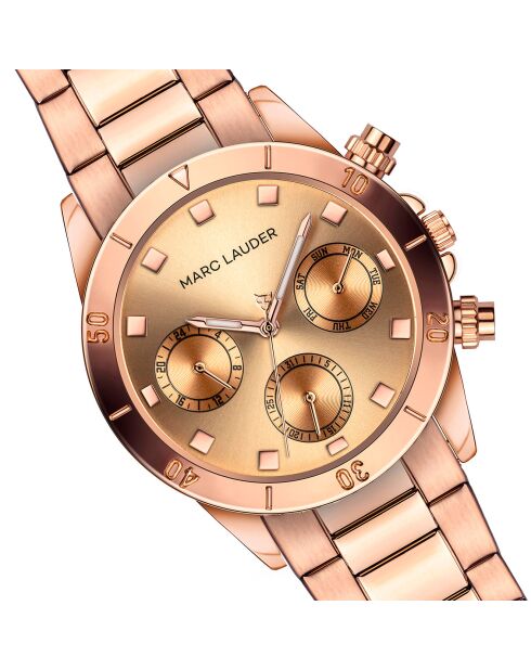 Montre Femme Valencia en Acier rose doré