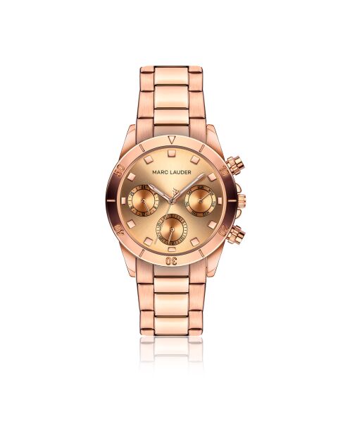 Montre Femme Valencia en Acier rose doré
