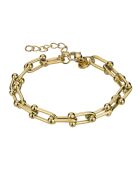 Bracelet Vasto en Acier doré