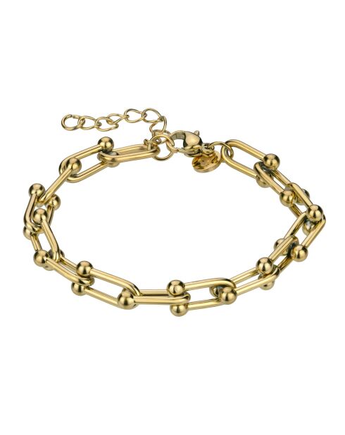Bracelet Vasto en Acier doré