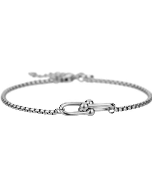 Bracelet Pineto en Acier argenté