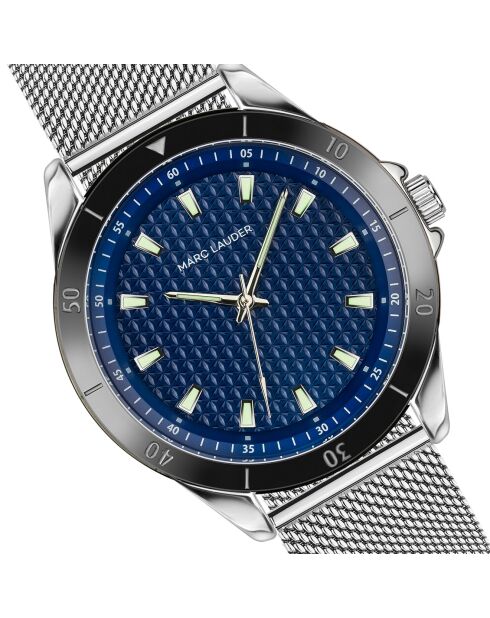 Montre Homme Valletta en Acier argentée