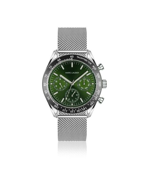 Montre Homme Lisbon en Acier argentée
