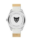 Montre Femme Athens en Cuir blanche