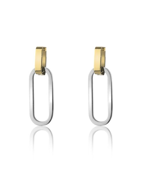 Boucles d'oreilles Formia en Acier doré/argenté