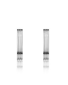 Boucles d'oreilles Gaeta en Acier argentées