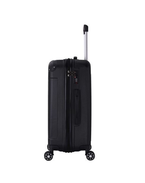 Valise Cabine 4 roues doubles Rivoli 55 cm noire