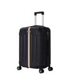 Valise Cabine 4 roues doubles Rivoli 55 cm noire