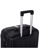 Valise Cabine 4 roues doubles Rivoli 55 cm noire