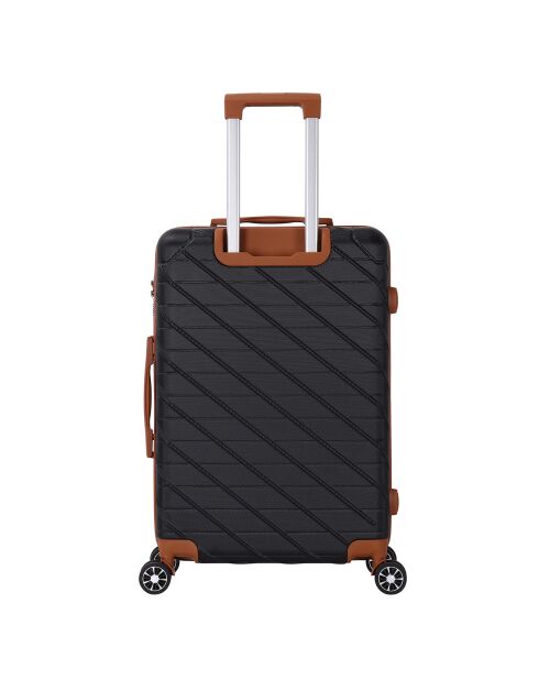 Valise Cabine 4 roues doubles St Germ 55 cm noire