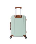 Valise Cabine 4 roues doubles Trocadéro 55 cm vert amande