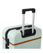 Valise Moyen Séjour 4 roues doubles Odeon 65 cm vert amande