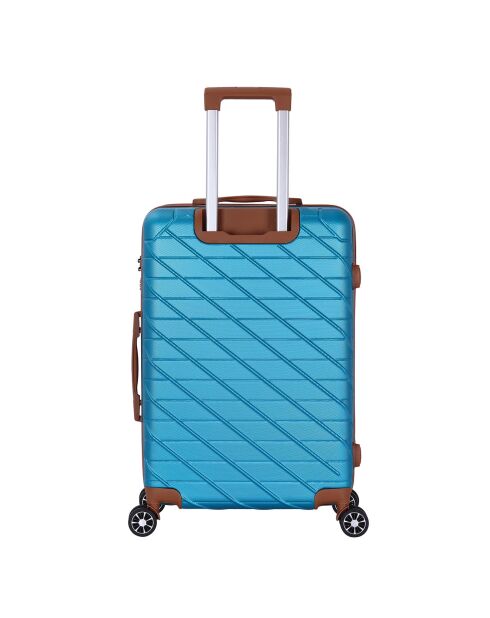 Valise Moyen Séjour 4 roues doubles St Germ 65 cm bleu indigo