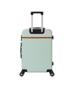 Valise Long Séjour 4 roues doubles Odeon 75 cm vert amande