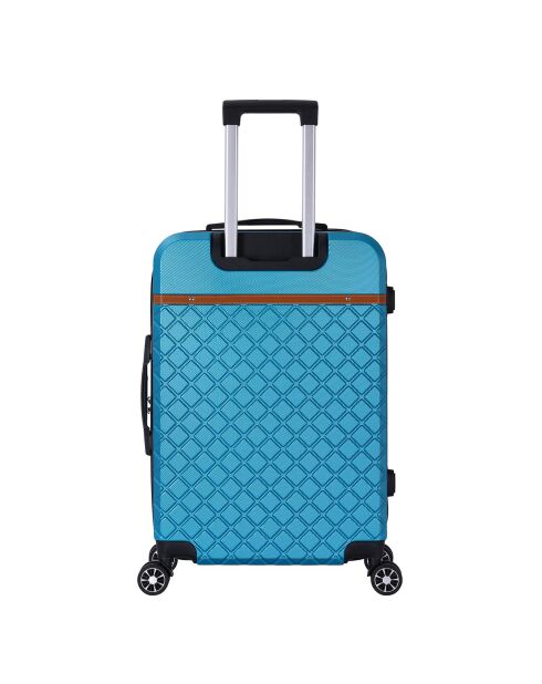 Valise Long Séjour 4 roues doubles Odeon 75 cm bleu indigo