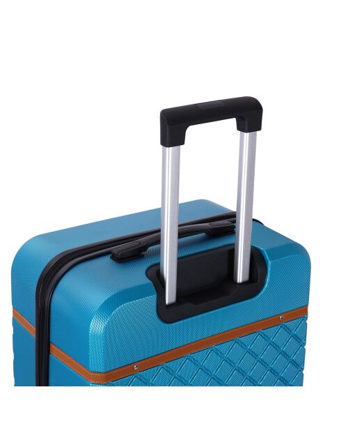Valise Long Séjour 4 roues doubles Odeon 75 cm bleu indigo