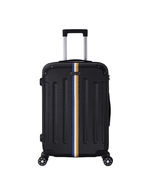 Valise Long Séjour 4 roues doubles Rivoli 75 cm noire