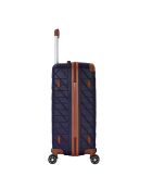 Valise Long Séjour 4 roues doubles St Germ 75 cm bleu marine