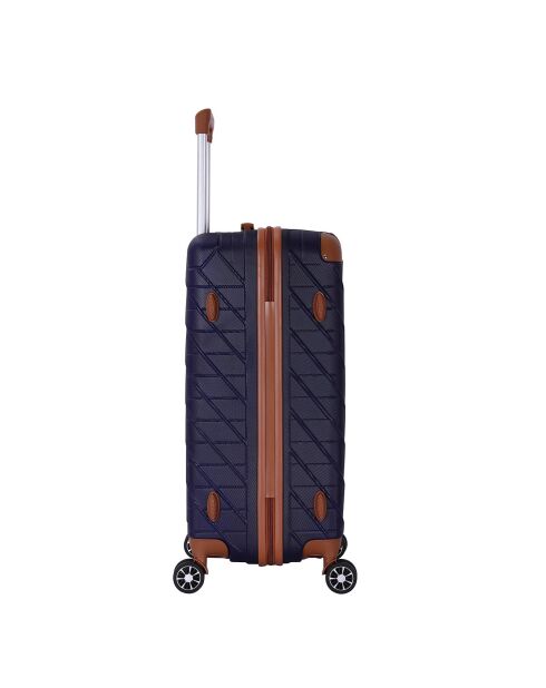 Valise Long Séjour 4 roues doubles St Germ 75 cm bleu marine