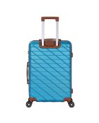 Valise Long Séjour 4 roues doubles St Germ 75 cm bleu indigo