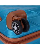 Valise Long Séjour 4 roues doubles St Germ 75 cm bleu indigo