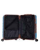 Valise Long Séjour 4 roues doubles St Germ 75 cm bleu indigo