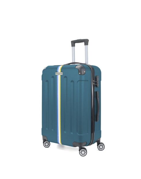 Valise Long Séjour 4 roues doubles Rivoli 75 cm bleu indigo