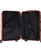 Valise Long Séjour 4 roues doubles St Germ 75 cm rose doré