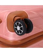 Valise Long Séjour 4 roues doubles St Germ 75 cm rose doré