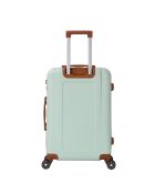 Valise Long Séjour 4 roues doubles Trocadéro 75 cm vert amande