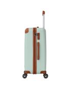 Valise Long Séjour 4 roues doubles Trocadéro 75 cm vert amande
