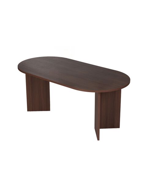 Table à manger Sablin noyer - 180x75x89.5 cm