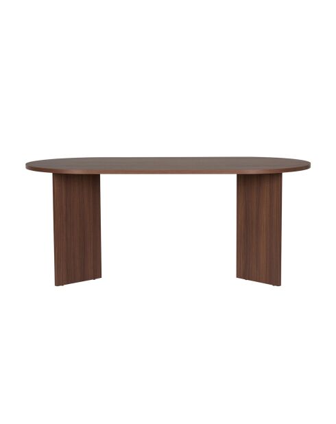 Table à manger Sablin noyer - 180x75x89.5 cm
